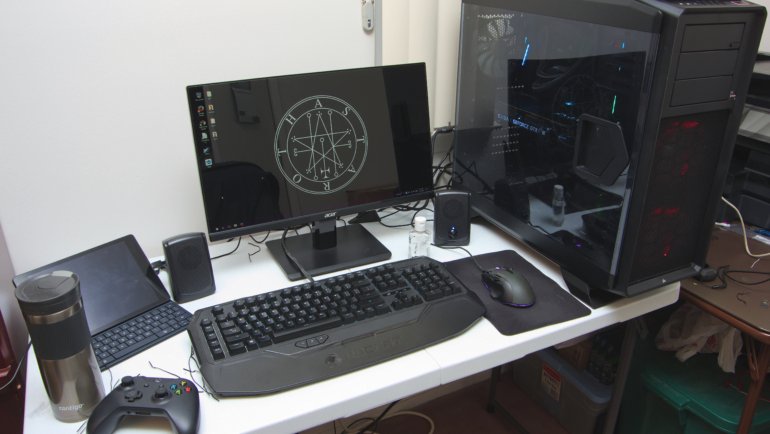 Gaming PC-Setup - Astaroth- The Completed System