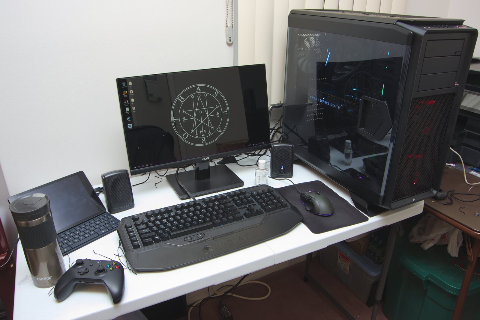Gaming PC-Setup - Astaroth- The Completed System